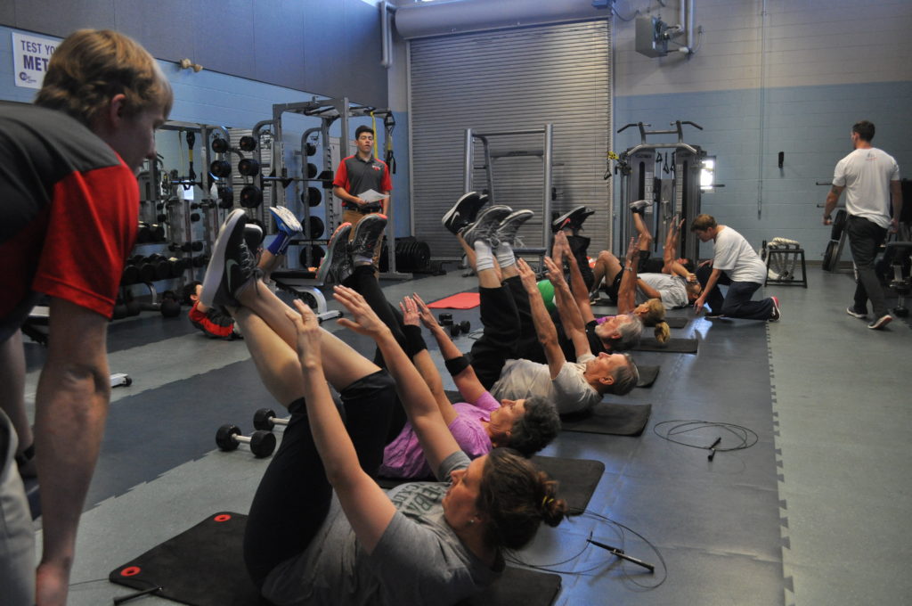 Fitness Center Group Class