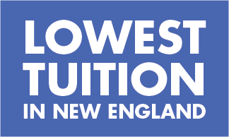 Lowest Tuition in New England Graphic