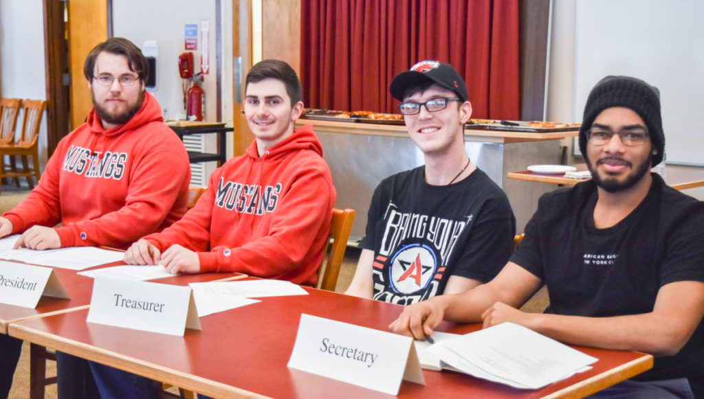 Student Senate Leaders at Central Maine Community College - CMCC