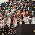 Mustangs celebrate National Championship • WGME • David Eid