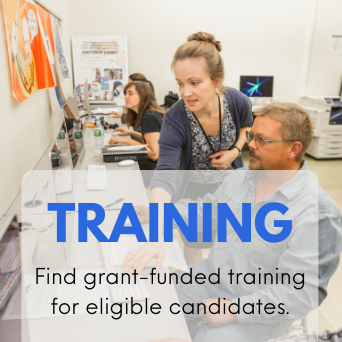Find grant-funded workforce development training for eligible candidates